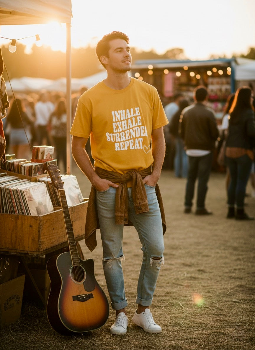 Inhale Exhale Surrender Repeat T-Shirt