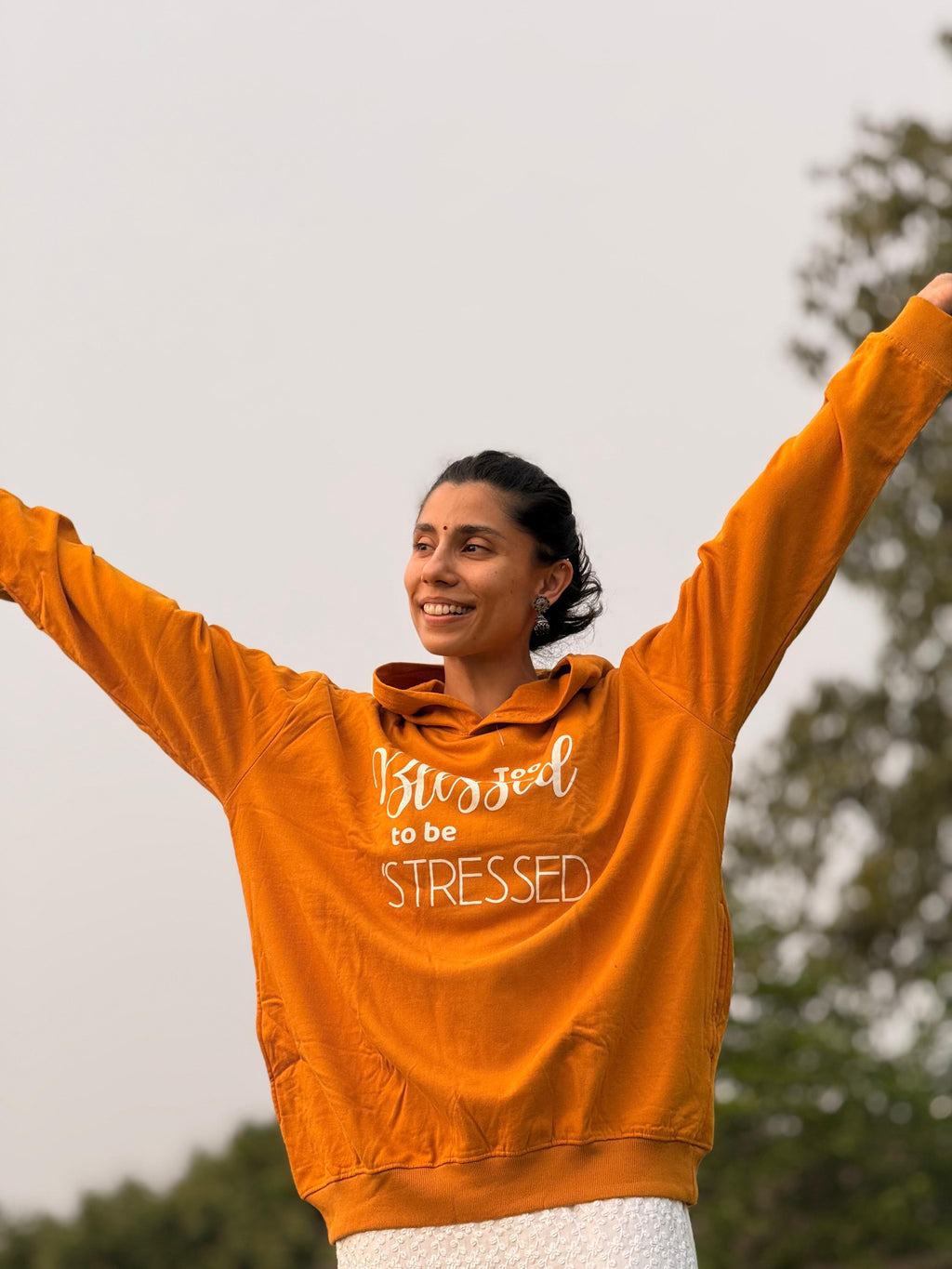 Too Blessed To Be Stressed Hoodie