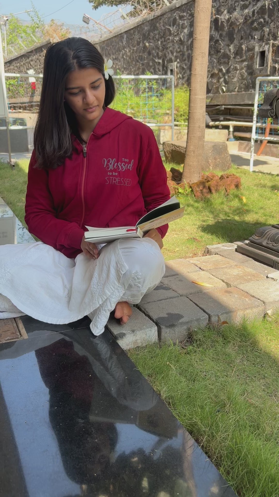 Too Blessed To Be Stressed Hoodie